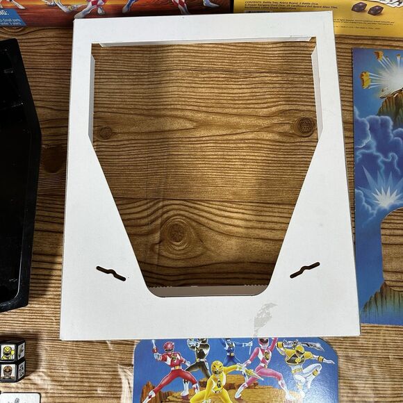 Vintage Power Rangers Battling Dice Game Rare Milton Bradley 1994‎ Complete - Picture 10 of 16